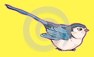 Hand drawn bird vector Ã¢â¬â stock illustration photo